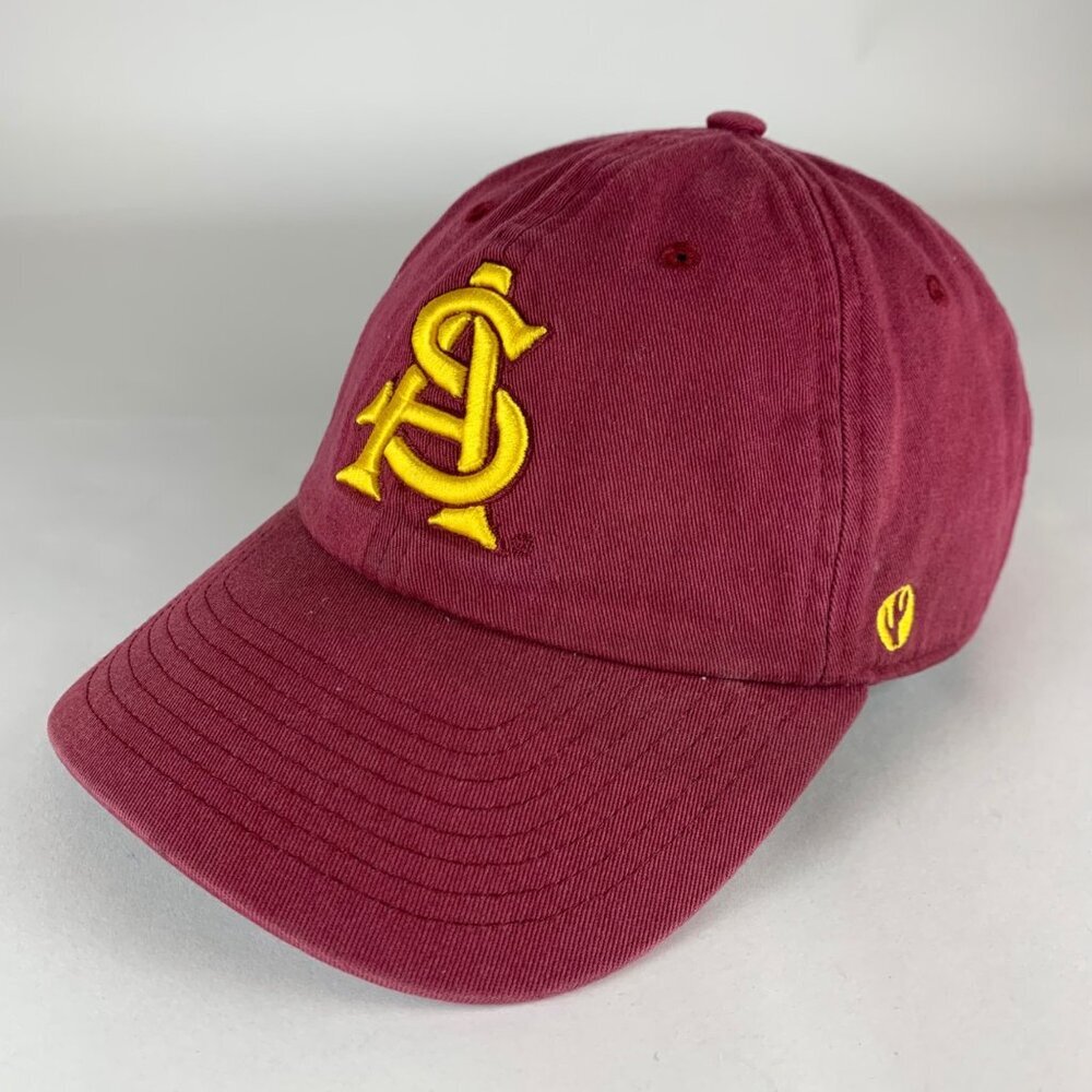 Arizona State Sun Devils NCAA Maroon Desert Cactus Relaxed Fit Strapback Hat